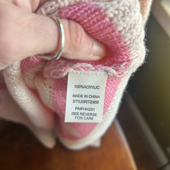 Pink Heart Sweater - Picture 5 of 5